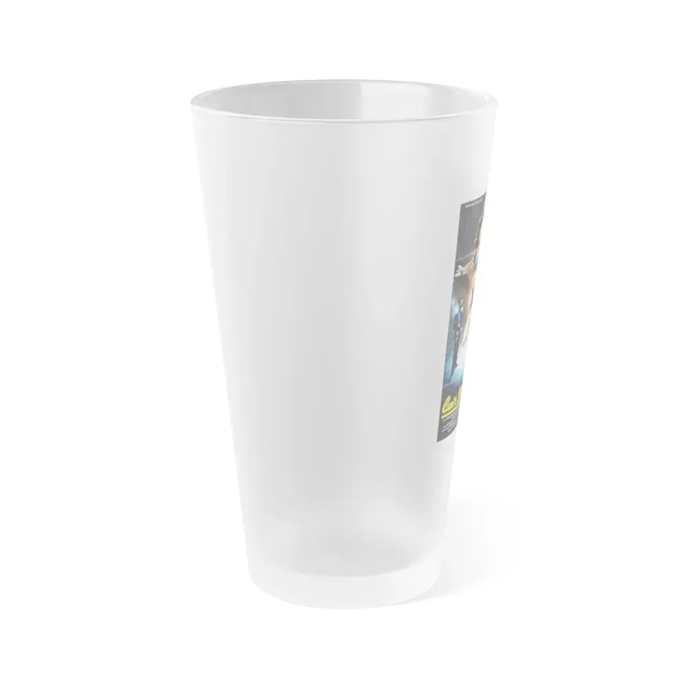 CAN'T SHAKE THE BEAT 1988 Movie Poster - Frosted Pint Glass 16oz - Go Mug Yourself