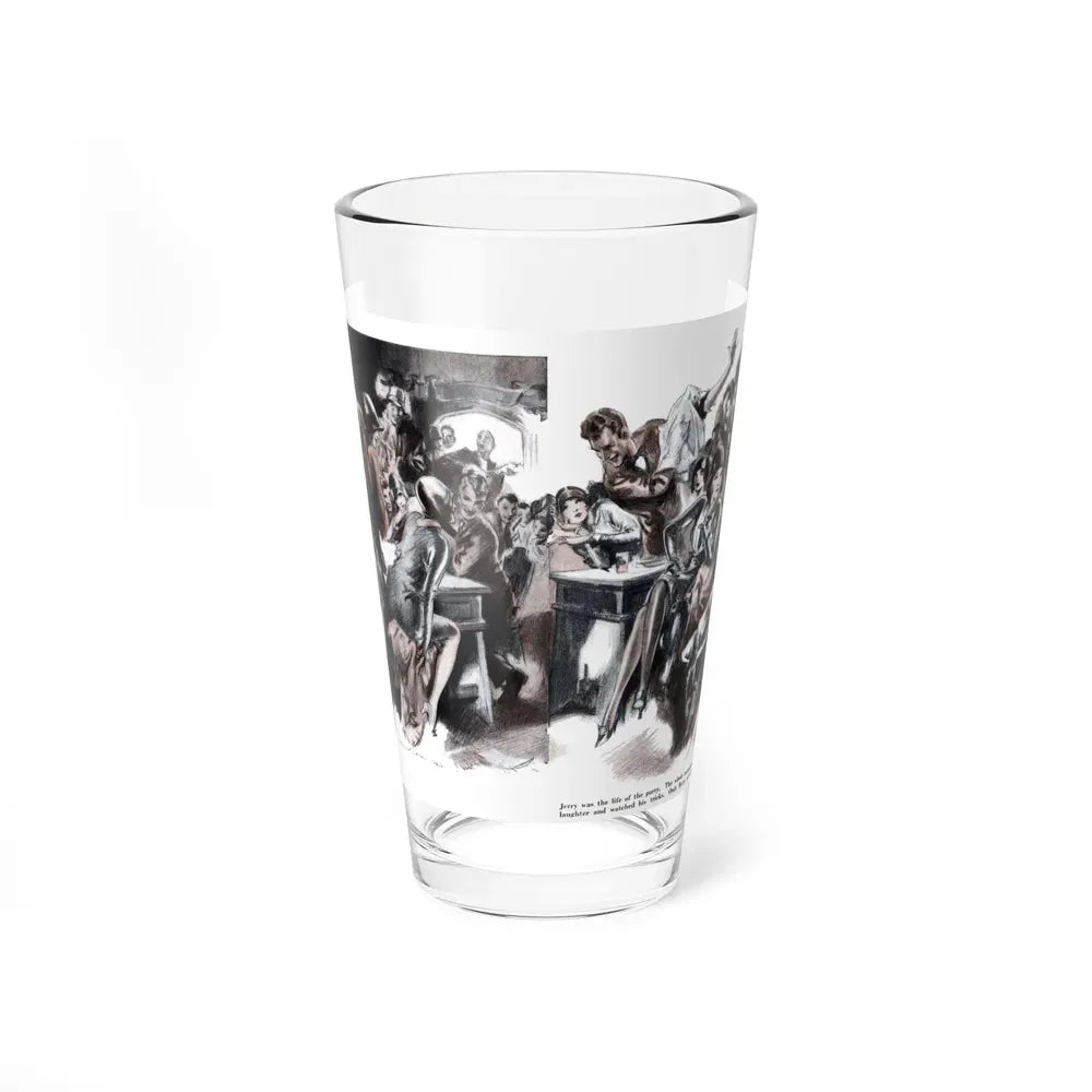 Can't You Be Serious (2), Smart Set Magazine, February 1930 (Magazine Illustration) Pint Glass 16oz 16oz - Go Mug Yourself