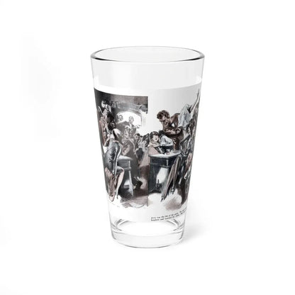Can't You Be Serious (2), Smart Set Magazine, February 1930 (Magazine Illustration) Pint Glass 16oz 16oz - Go Mug Yourself