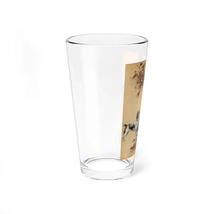 Can't You Speak, American Belles cover illustration, 1910 (Magazine Illustration) Pint Glass 16oz - Go Mug Yourself