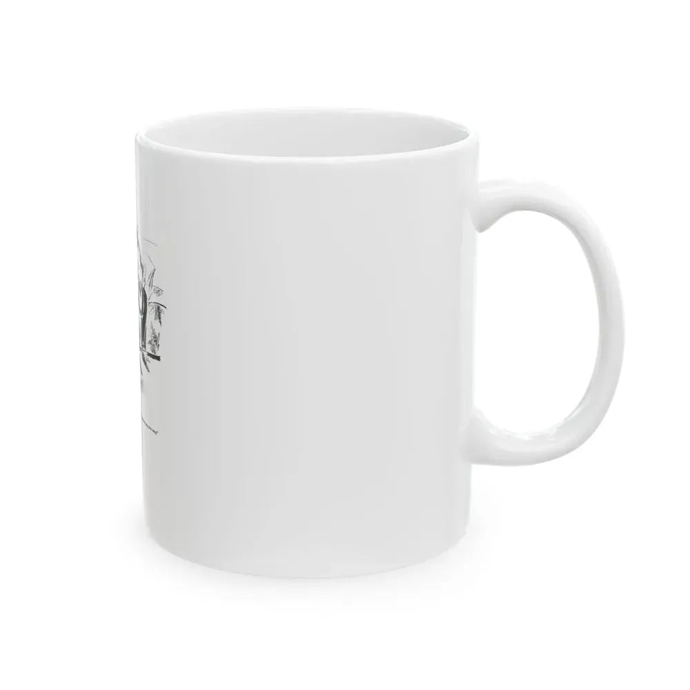 Can't you wait a minute, Esquire magazine, Autumn 1933 - White Coffee Mug - Go Mug Yourself