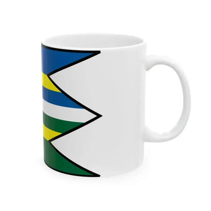 Cana Kosice Okolie Flag (Slovakia) White Coffee Mug - Go Mug Yourself