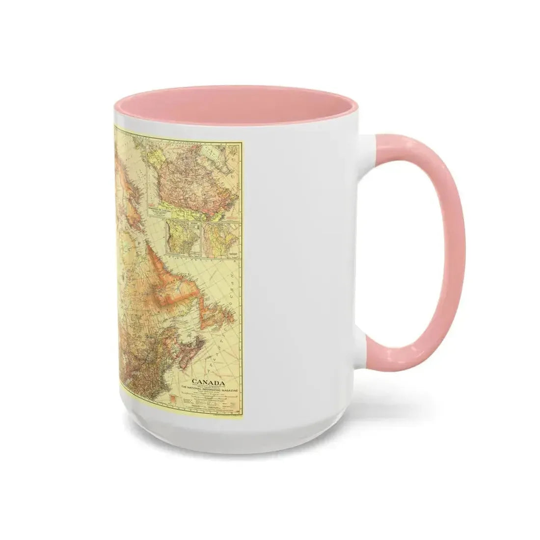 Canada (1936) (Map) Accent Coffee Mug - Go Mug Yourself