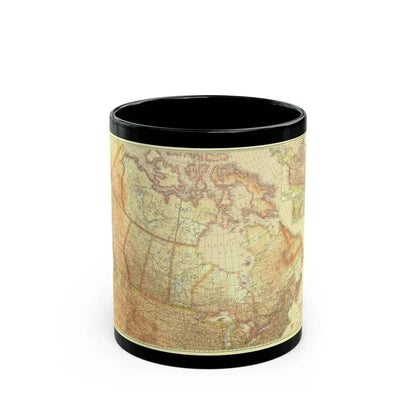 Canada (1936) (Map) Black Coffee Mug 11oz - Go Mug Yourself