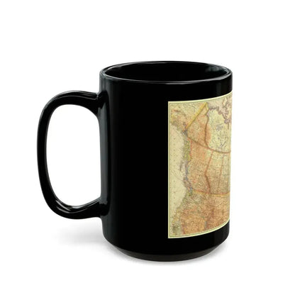 Canada (1936) (Map) Black Coffee Mug - Go Mug Yourself