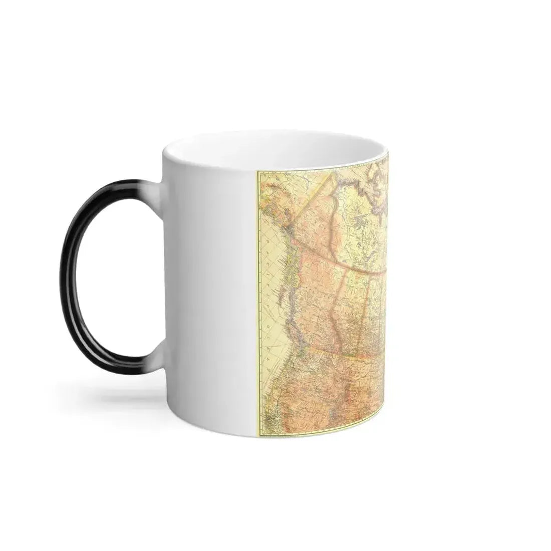 Canada (1936) (Map) Color Changing Mug 11oz - Go Mug Yourself