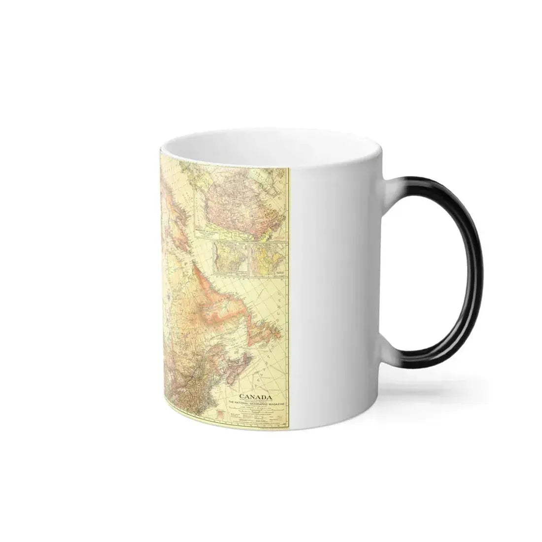 Canada (1936) (Map) Color Changing Mug 11oz - Go Mug Yourself