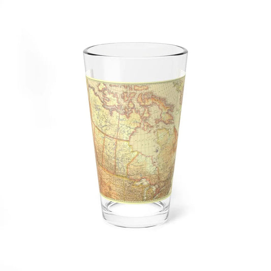 Canada (1936) (Map) Pint Glass 16oz-16oz-Go Mug Yourself