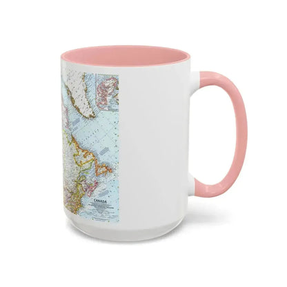 Canada (1961) (Map) Accent Coffee Mug - Go Mug Yourself