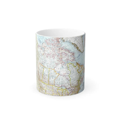 Canada (1961) (Map) Color Changing Mug 11oz-11oz-Go Mug Yourself