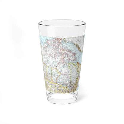 Canada (1961) (Map) Pint Glass 16oz-16oz-Go Mug Yourself