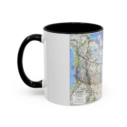 Canada (1972) (Map) Accent Coffee Mug - Go Mug Yourself