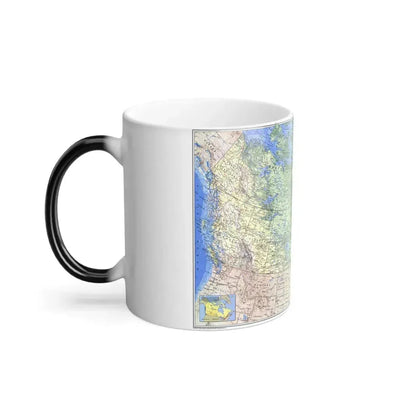 Canada (1985) (Map) Color Changing Mug 11oz - Go Mug Yourself