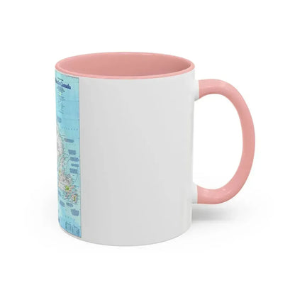 Canada - Atlantic 1 (1992) (Map) Accent Coffee Mug - Go Mug Yourself