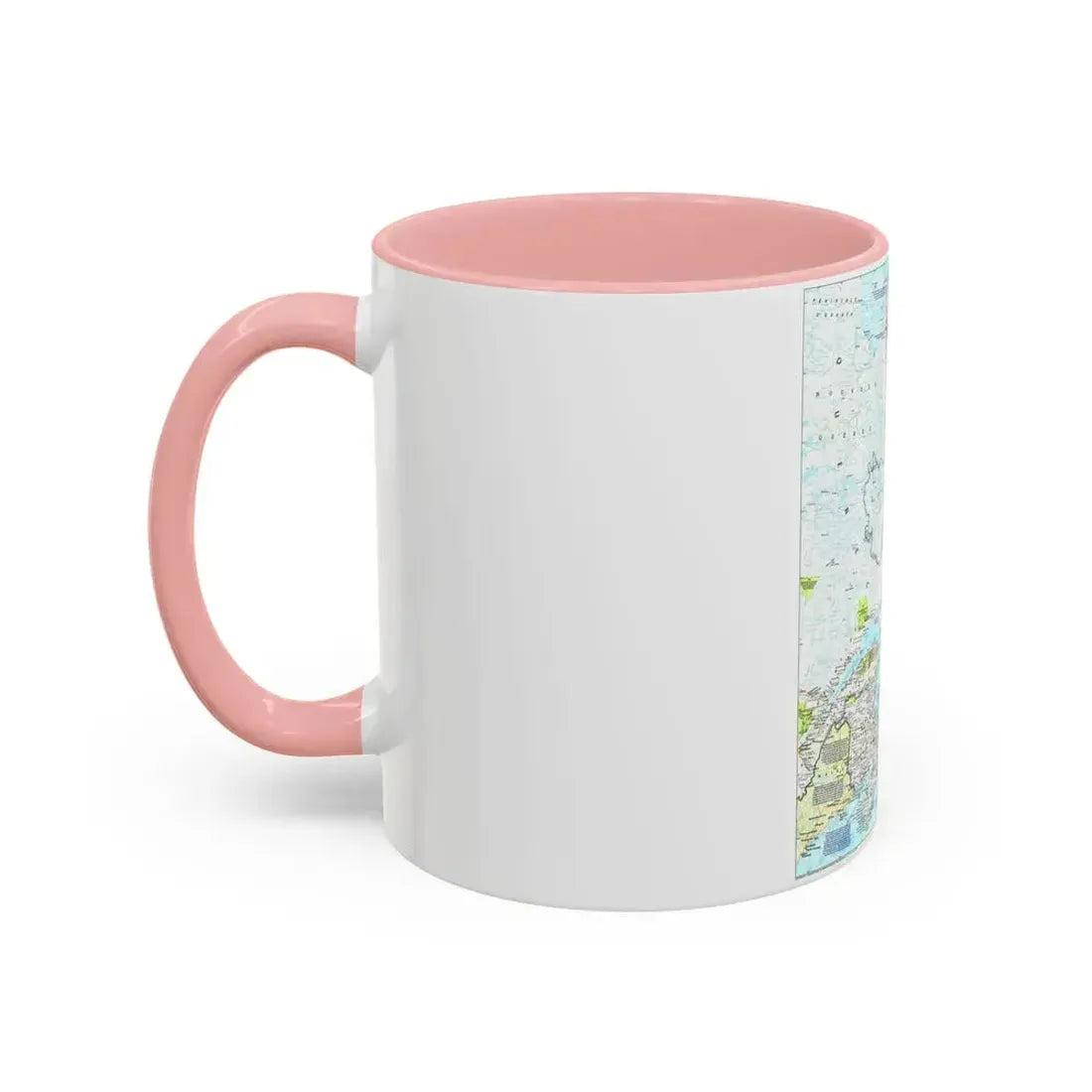Canada - Atlantic 1 (1992) (Map) Accent Coffee Mug - Go Mug Yourself
