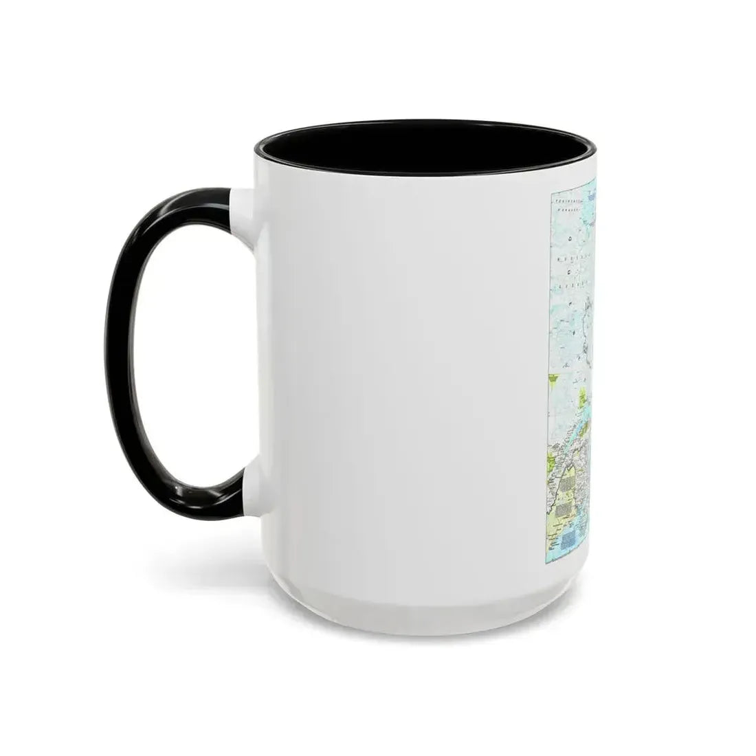 Canada - Atlantic 1 (1992) (Map) Accent Coffee Mug - Go Mug Yourself