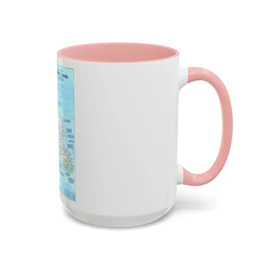 Canada - Atlantic 1 (1992) (Map) Accent Coffee Mug - Go Mug Yourself