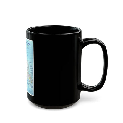 Canada - Atlantic 1 (1992) (Map) Black Coffee Mug-Go Mug Yourself