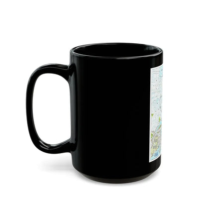 Canada - Atlantic 1 (1992) (Map) Black Coffee Mug-Go Mug Yourself