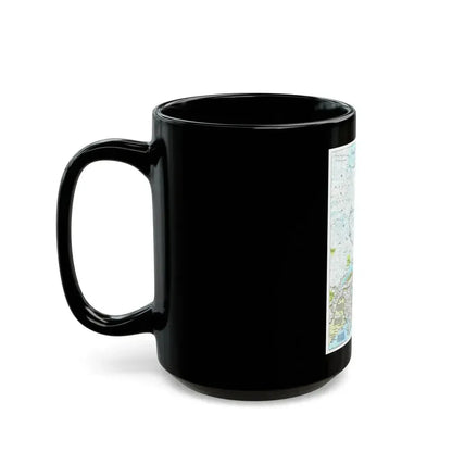 Canada - Atlantic 1 (1992) (Map) Black Coffee Mug - Go Mug Yourself