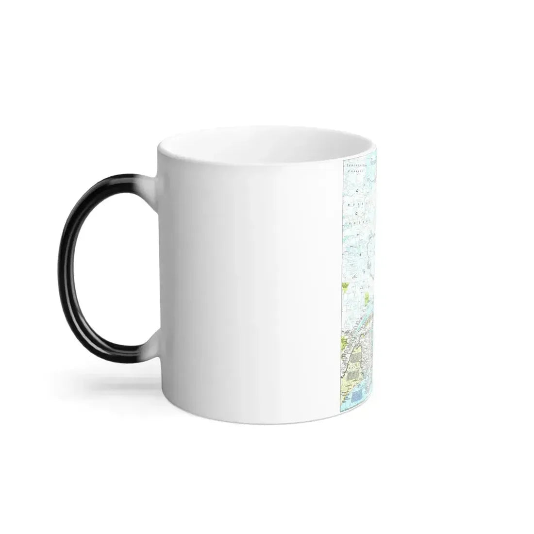 Canada - Atlantic 1 (1992) (Map) Color Changing Mug 11oz - Go Mug Yourself