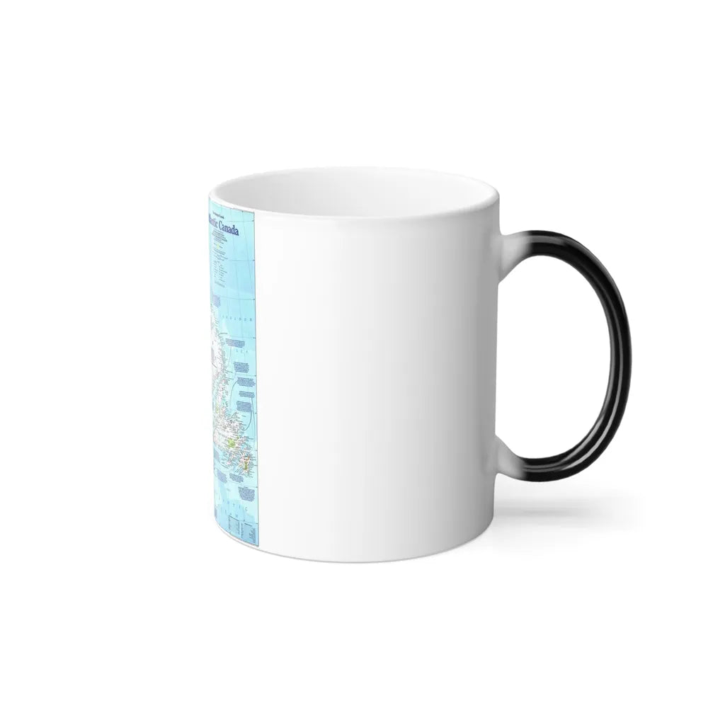 Canada - Atlantic 1 (1992) (Map) Color Changing Mug 11oz-Go Mug Yourself