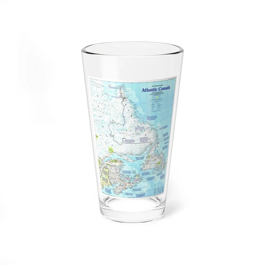 Canada - Atlantic 1 (1992) (Map) Pint Glass 16oz-16oz-Go Mug Yourself