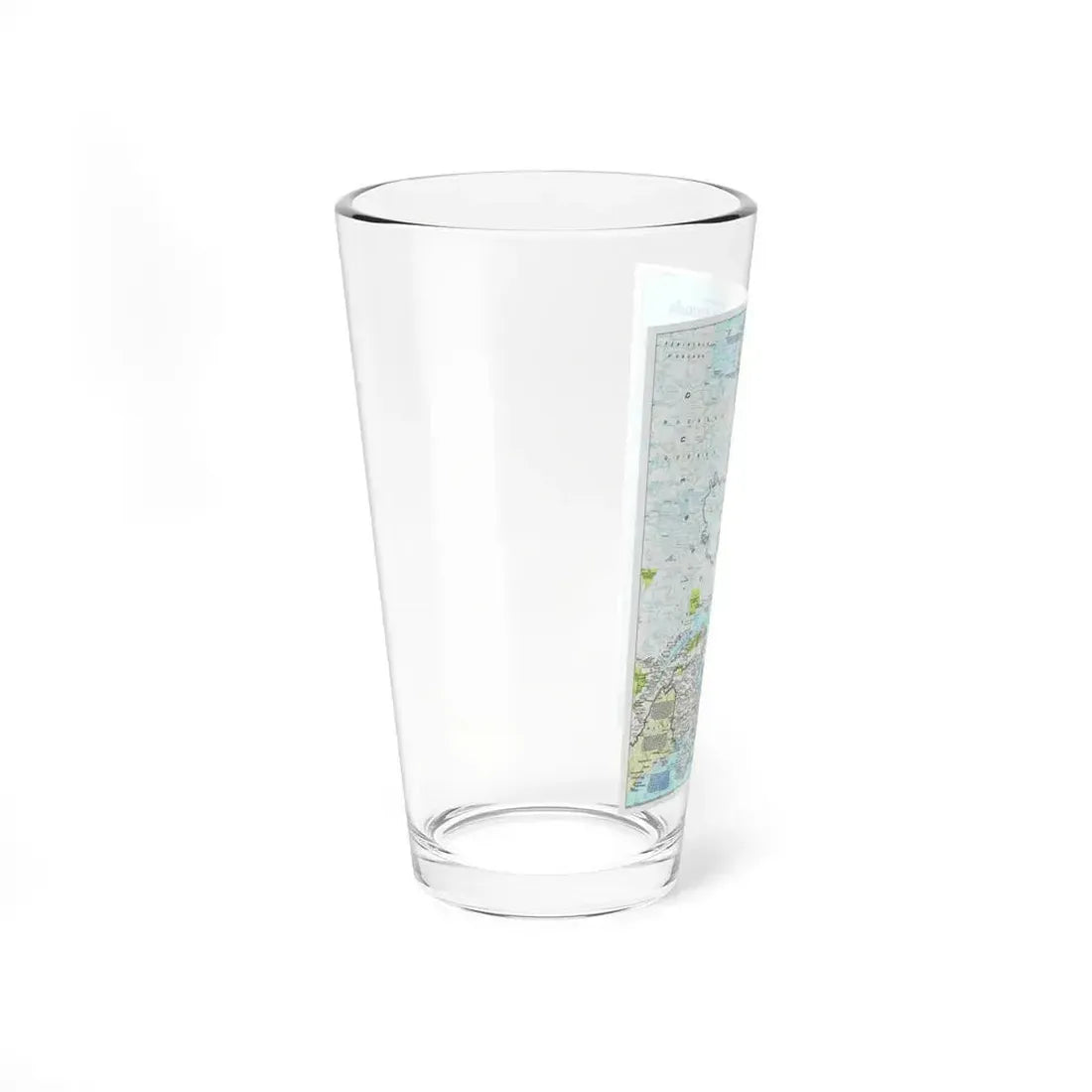 Canada - Atlantic 1 (1992) (Map) Pint Glass 16oz - Go Mug Yourself
