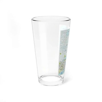 Canada - Atlantic 1 (1992) (Map) Pint Glass 16oz - Go Mug Yourself
