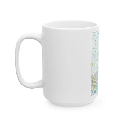 Canada - Atlantic 1 (1992) (Map) White Coffee Mug-Go Mug Yourself