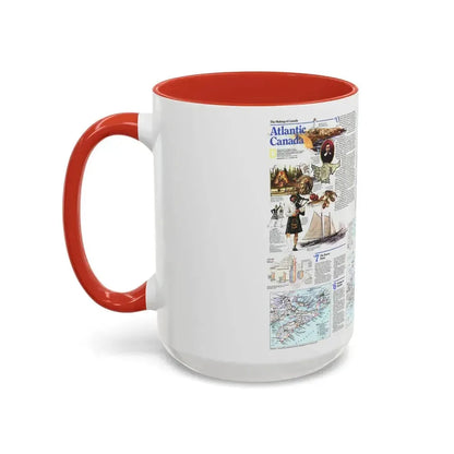 Canada - Atlantic 2 (1993) (Map) Accent Coffee Mug - Go Mug Yourself