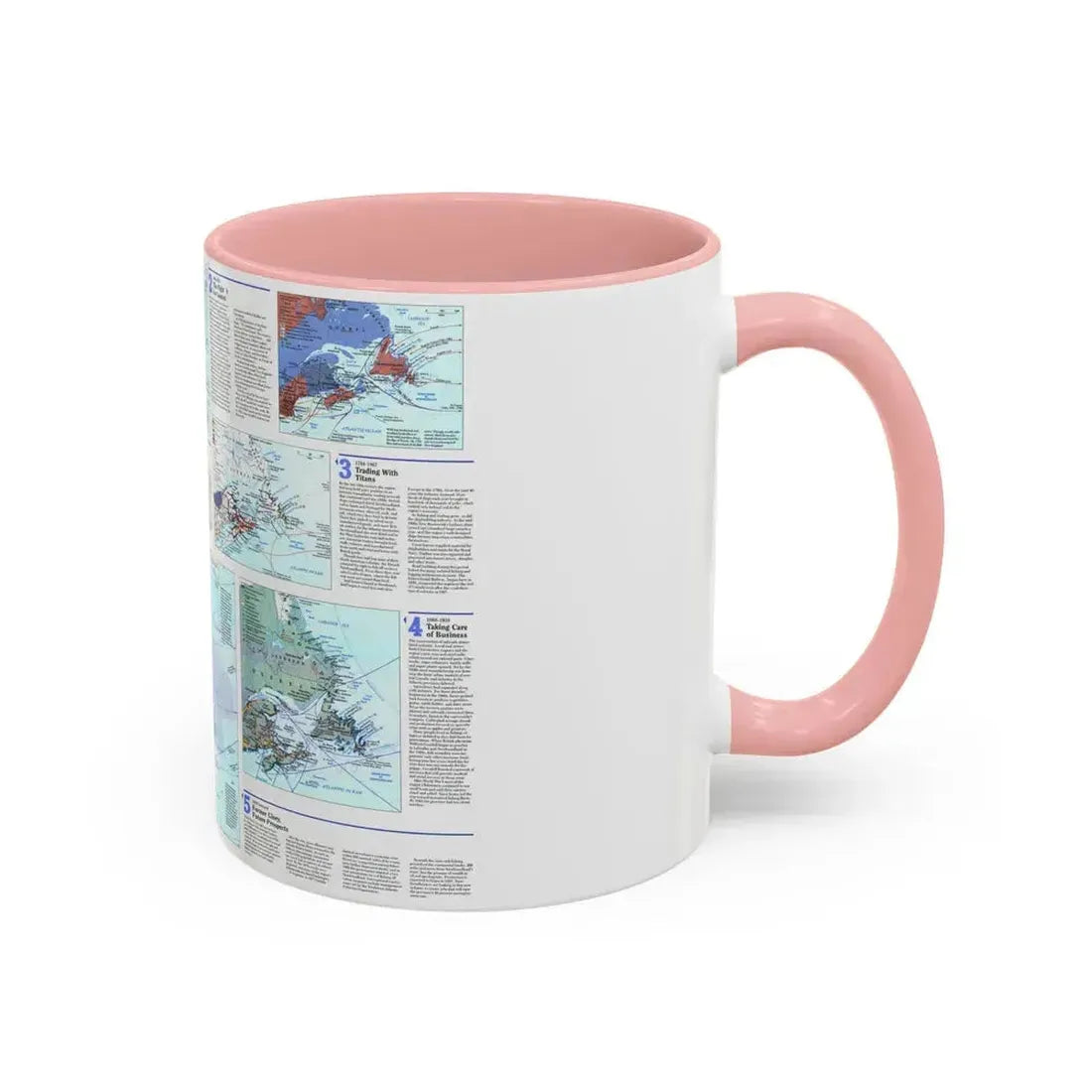 Canada - Atlantic 2 (1993) (Map) Accent Coffee Mug - Go Mug Yourself