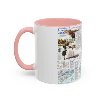 Canada - Atlantic 2 (1993) (Map) Accent Coffee Mug - Go Mug Yourself