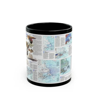 Canada - Atlantic 2 (1993) (Map) Black Coffee Mug 11oz - Go Mug Yourself