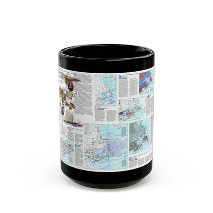 Canada - Atlantic 2 (1993) (Map) Black Coffee Mug-15oz-Go Mug Yourself