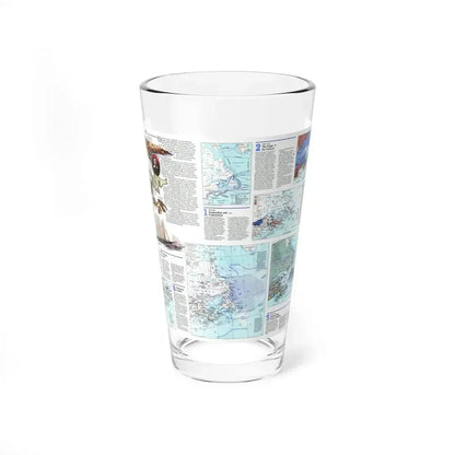 Canada - Atlantic 2 (1993) (Map) Pint Glass 16oz - Go Mug Yourself