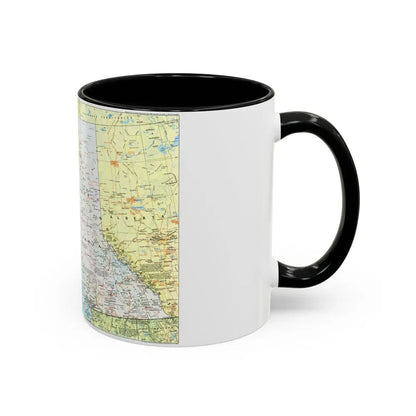 Canada - British Columbia 1 (1992) (Map) Accent Coffee Mug - Go Mug Yourself