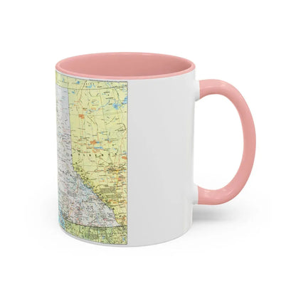 Canada - British Columbia 1 (1992) (Map) Accent Coffee Mug - Go Mug Yourself