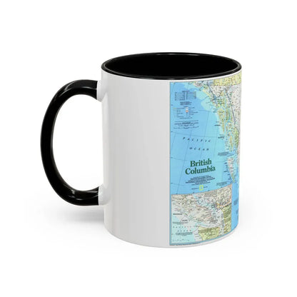 Canada - British Columbia 1 (1992) (Map) Accent Coffee Mug - Go Mug Yourself