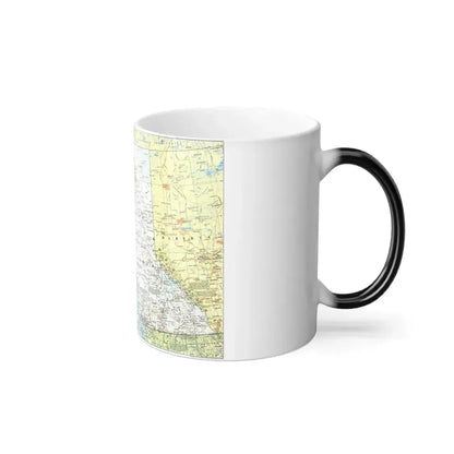 Canada - British Columbia 1 (1992) (Map) Color Changing Mug 11oz - Go Mug Yourself