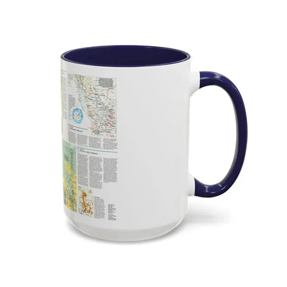 Canada - British Columbia 2 (1992) (Map) Accent Coffee Mug - Go Mug Yourself