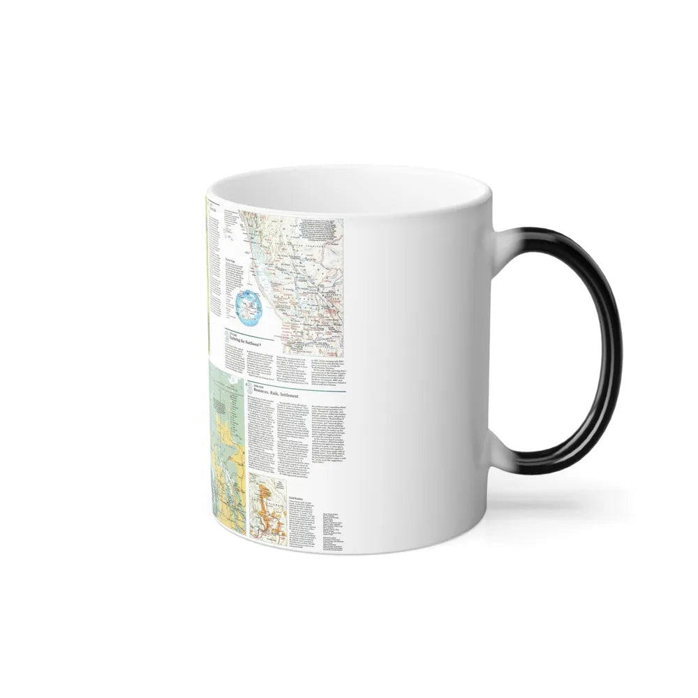 Canada - British Columbia 2 (1992) (Map) Color Changing Mug 11oz-Go Mug Yourself