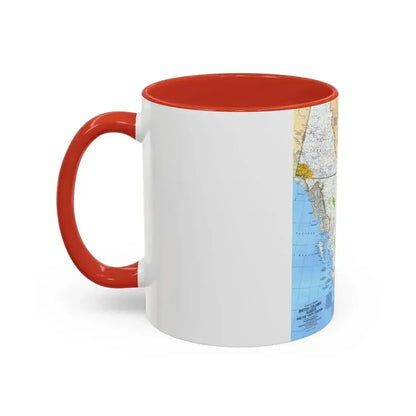 Canada - British Columbia, Alberta & Yukon (1978) (Map) Accent Coffee Mug - Go Mug Yourself