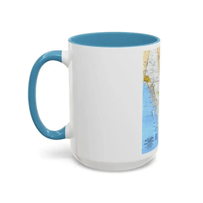 Canada - British Columbia, Alberta & Yukon (1978) (Map) Accent Coffee Mug - Go Mug Yourself