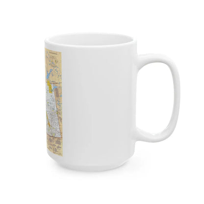 Canada - British Columbia, Alberta & Yukon (1978) (Map) White Coffee Mug-Go Mug Yourself