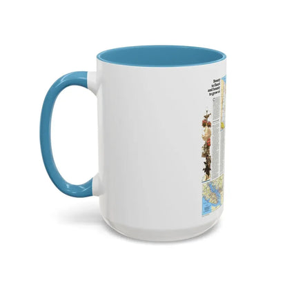 Canada - British Columbia, Alberta & Yukon 2 (1978) (Map) Accent Coffee Mug - Go Mug Yourself