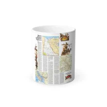 Canada - British Columbia, Alberta & Yukon 2 (1978) (Map) Color Changing Mug 11oz Default Title - Go Mug Yourself