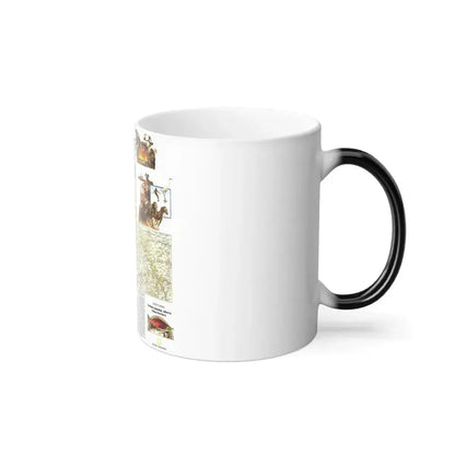 Canada - British Columbia, Alberta & Yukon 2 (1978) (Map) Color Changing Mug 11oz - Go Mug Yourself