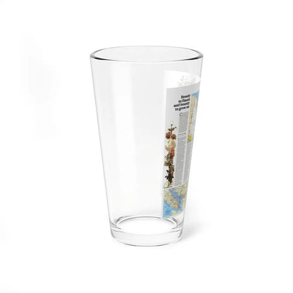 Canada - British Columbia, Alberta & Yukon 2 (1978) (Map) Pint Glass 16oz-Go Mug Yourself