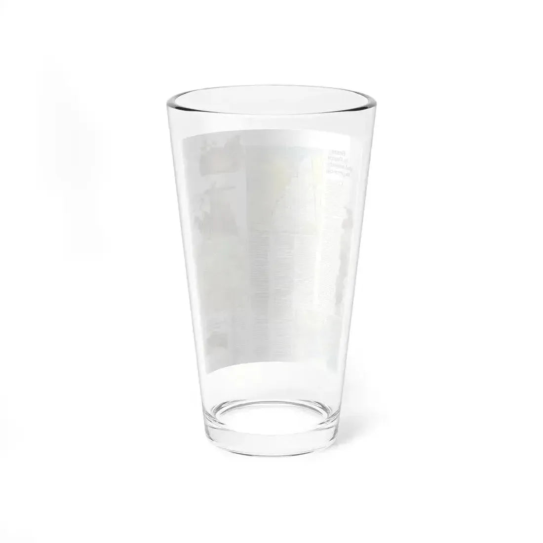 Canada - British Columbia, Alberta & Yukon 2 (1978) (Map) Pint Glass 16oz - Go Mug Yourself